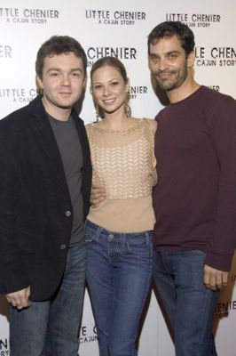 Tamara with "Little Chenier" co-star Johnathon Schaech (Beauxregard)  & Frederick Koehler (Pemon)
